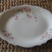 Homer Laughlin "Virginia Rose" 1951 Vintage Platter - Pink / White Florals - Antique- Mint Condition