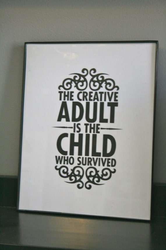 Items similar to Inspirational Quote in 8"x10" Glass Black Frame on Etsy