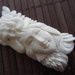 Spirit Lady and Wolf Pendant Bead, Focal Component, Jewelry making Supplies B719