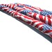 American Flag Natural Heating Pad, Red, White, and Blue Microwavable Heat Pack, USA, Patriotic Sports Therapy