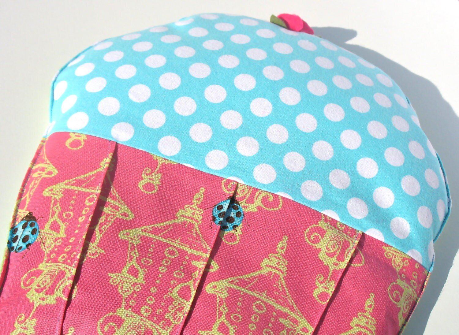 Aqua And Pink Heating Pad Natural Aromatherapy Get Well