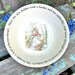 Vintage Childs Bowl Beatrix Potter Bowl Peter Rabbit Collectible Wedgwood Porcelain - Epsteam