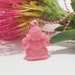 Pink Buddha Necklace, Yoga Jewelry, Yoga Gift