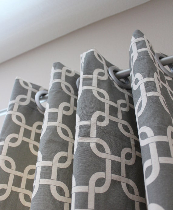 Items similar to Pair of Designer Custom Curtain Panels 50 x 108