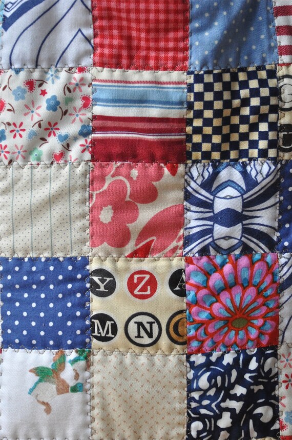 HandMade Patchwork Hot Water Bottle Cover by CLEMENTINEandBLOOM