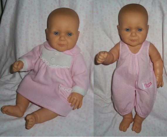 Vintage Viny Baby Doll Berenguer Lifelike Baby Doll Blue