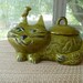 Vintage CAT cookie jar Very Unique