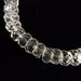 Clear Quartz Crystal Stretch Bracelet Faceted Rondelle Bead Bracelet 8mm