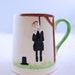 Carlton Ware Hanging Man Mug / Drinking
