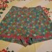 Vintage 1960s High Waisted Shorts w Floral Print
