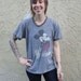 Vintage MICKEY MOUSE DISTRESSED T Shirt totally destroyed and awesome