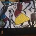 Large African Print Travel Handbag Purse Tote