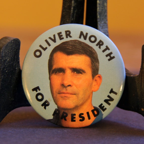 oliver north for president t shirt