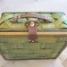 Cute Vintage Retro Green Picnic Basket