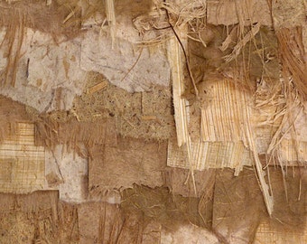 Unique Contemporary Artwork Brown Yellow