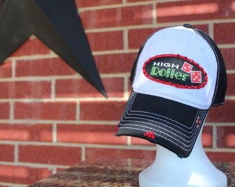 Las Vegas High Roller Baseball Style Hat.... EXTRA Bling/Rhinestones