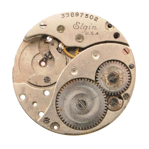 Old Pocket Watch Face Pocket Watch Gears Steampunk PW0032