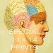 PHRENOLOGY - Special 11x14 on Matte Paper - Restored Vintage 1900's Mental Map