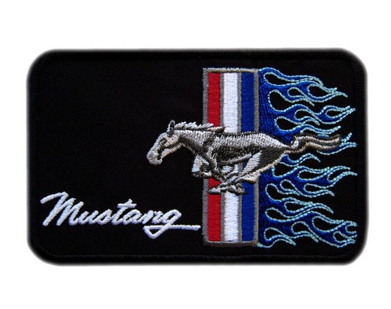 Ford mustang iron on patches #7