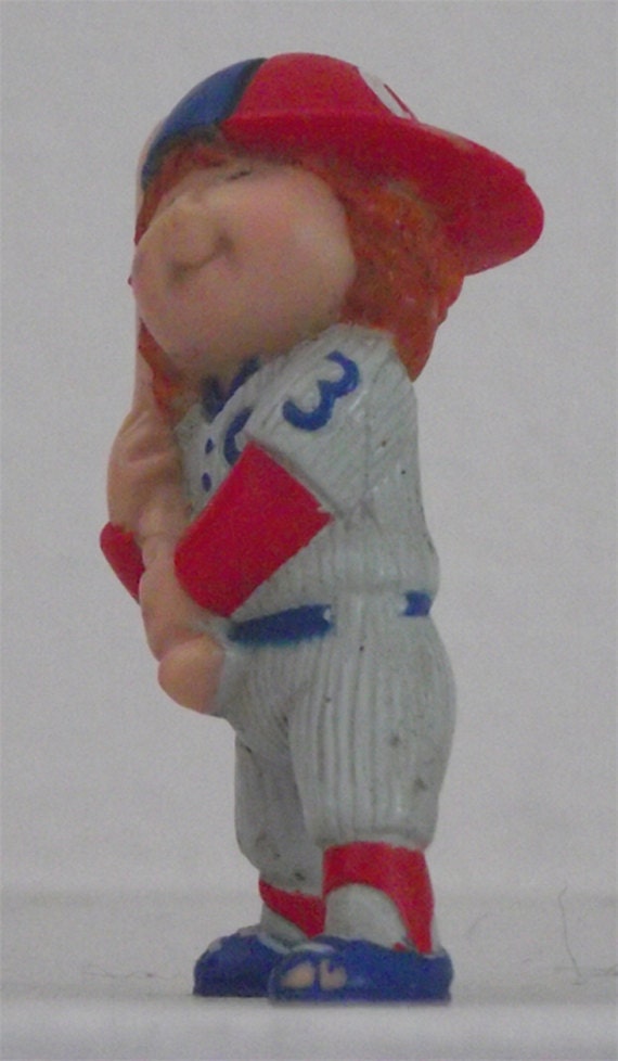 Cabbage Patch Baseball Player Figurine Cabbage Patch Kids