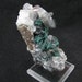 Calcite with Native Copper inclusions, Malachite, Centennial Mine, Houghton Co., Michigan
