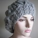 Slouchy Hats Oversize Berets Beanie Spring Accessories Grey women girls Slouch