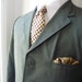 Vintage 1960s Anderson-Little Co. Army Green Summer Sack Jacket. 40 R. Made in USA.