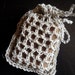 Hemp crochet soap saver