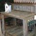 Potting Table, Reclaimed Wood Potting Table, Potting Bench
