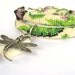 Bead Crochet Necklace "Victorian garden" - Free shipping - rusteam - TT team