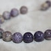 Sugilite Beads, 8mm Beads, Round Beads, Purple Beads