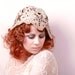 Reserved-Crochet hat Wedding hat Flapper Hat Bridal cap Woman hat Summer hat Flapper hat Wedding cap Cloche hat White hat Bridal hat Boho we