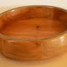 Pecan Bowl with Turquoise Inlay