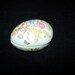 Egg Trinket box pretty flowers and butterflies made by FERN San Francisco