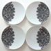 Lace plates set