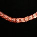 Unusual Vintage Button Necklace with Faux Pearl Seed Pearl Accents