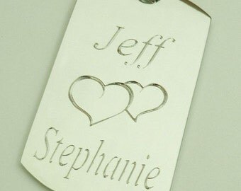 Personalized Valet Key Chain by netexchange on Etsy