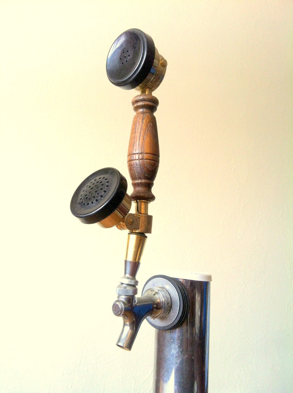 Retro Phone Beer Keg Tap Handle