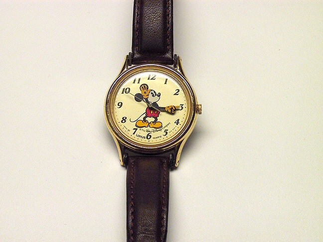 Vintage Lorus Women's Disney Mickey Mouse Watch by VintageWerks