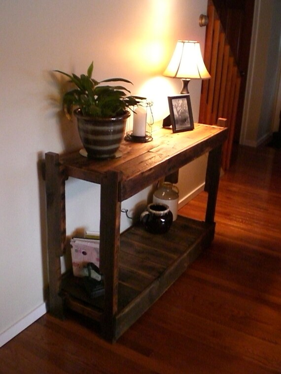 Items similar to Sofa Table on Etsy