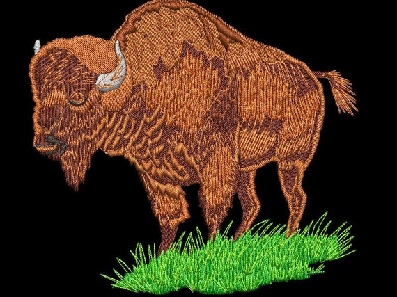 Buffalo Embroidery Pattern