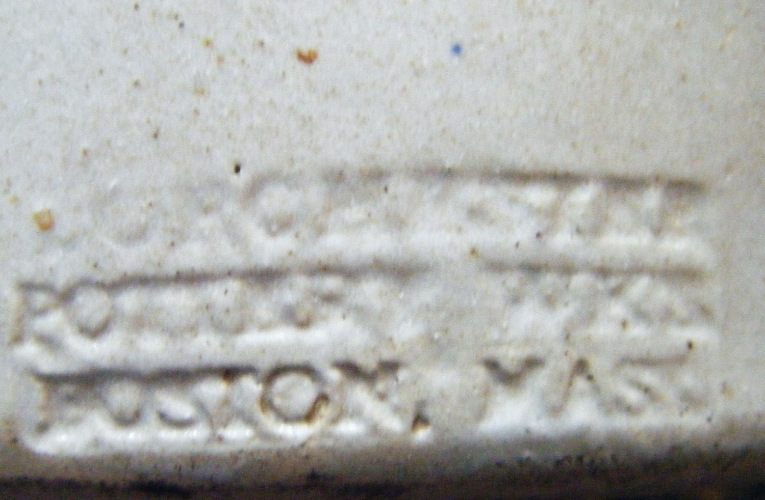 Antique Stoneware 1912 Henderson Foot Warmer Dorchester