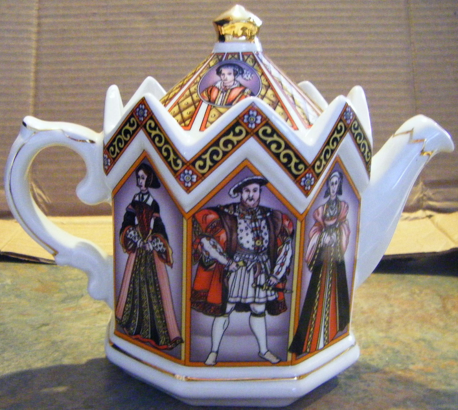 Rare James Sadler Made in England Henry VIII and His Six Wives