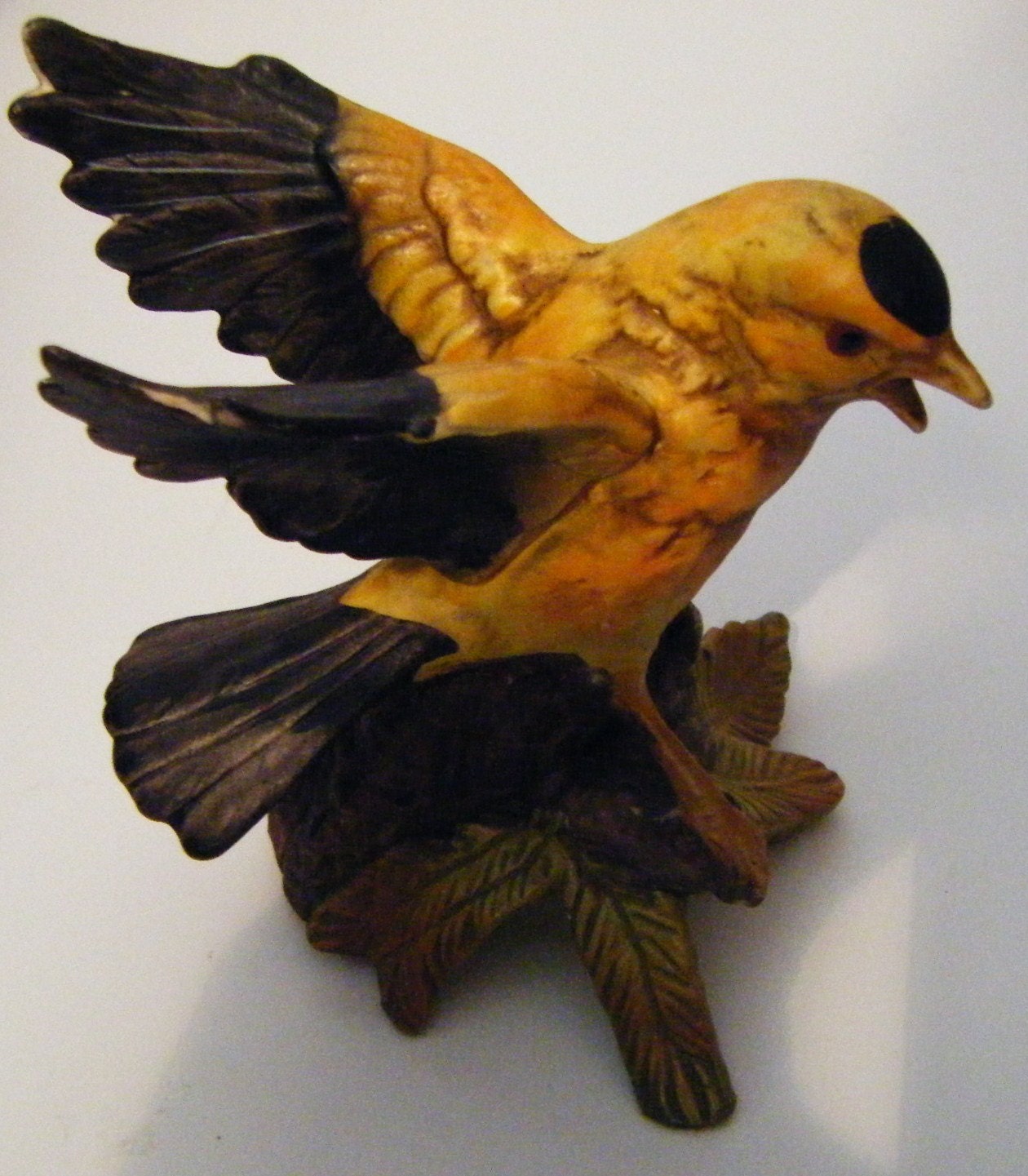 25% Off Storewide Sale Goldfinch Figurine Collectible by parkledge