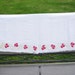 Antimacassar with hand Cross Stitched Detailing Country Detailing