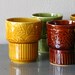 Ceramic Coffee Mug Set Stackable Coffee Mugs Japan Fall Colors Autumn