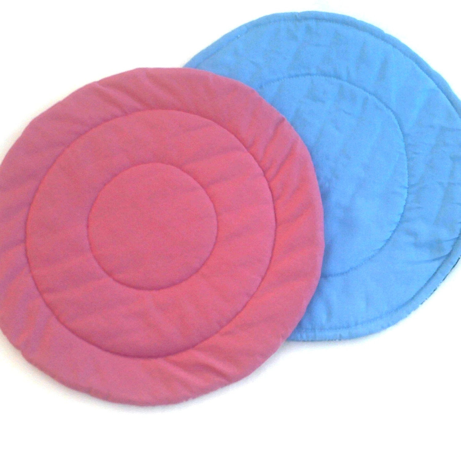 Teen Girls Bedroom Decor Hot Pads Flat Iron Mats Blue