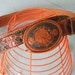 Vintage Leather Horse Belt Buckle and Handpainted Matching Leather Belt - Leaves, acorns...