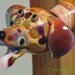 Whimsical Dog Glass Knob