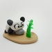 Panda made from Polymer Clay